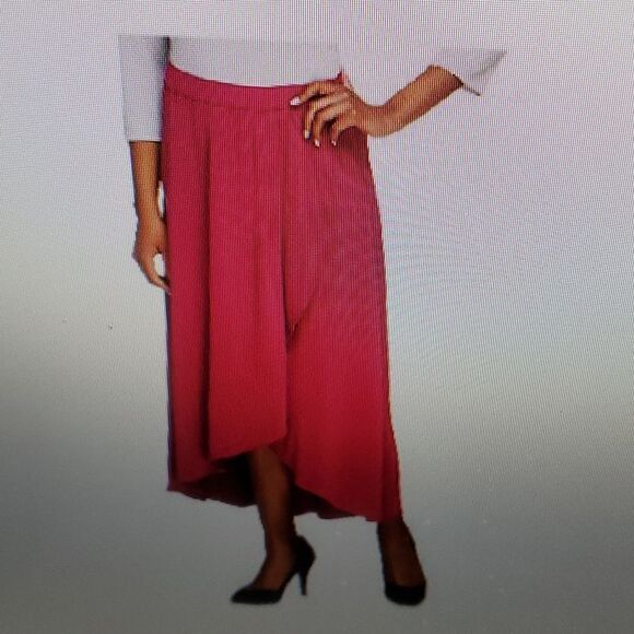 Bob Mackie Pink Maxi Skirt M - Picture 1 of 7